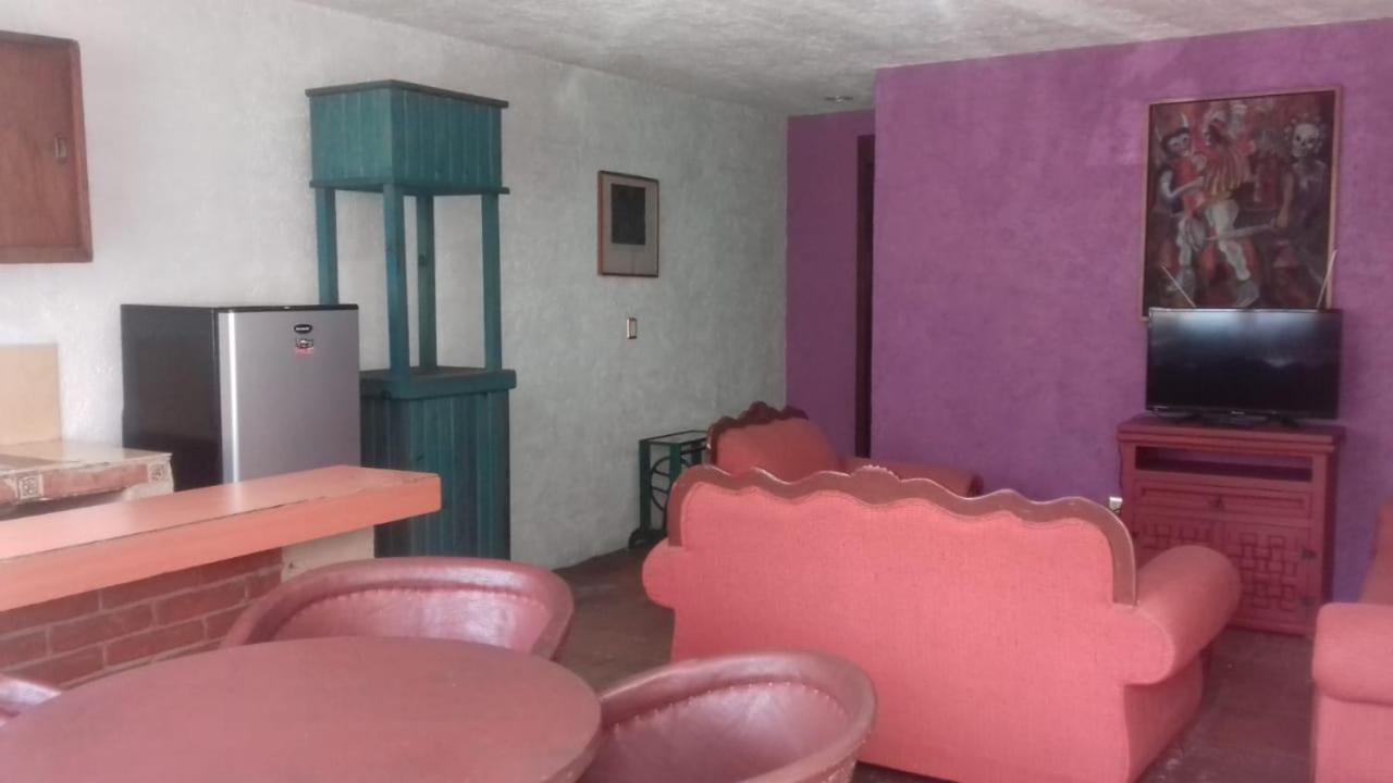 Hotel Las Fumarolas De Don Goyo Чолула Екстериор снимка