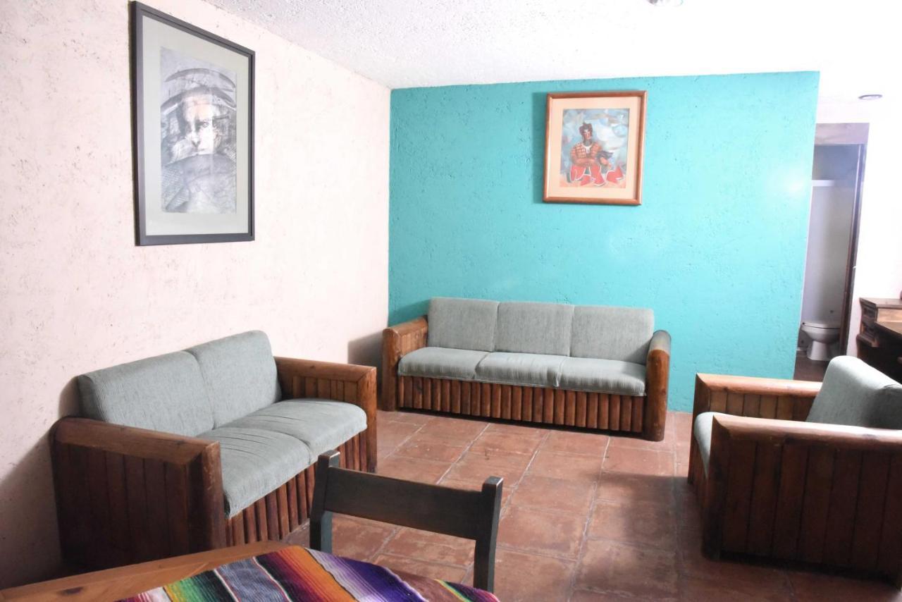 Hotel Las Fumarolas De Don Goyo Чолула Екстериор снимка